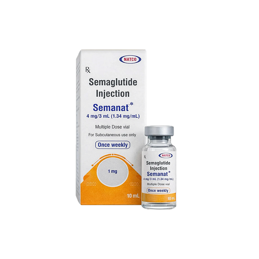 [가성비 원탑] 위고비 제네릭 Semanat 2mg / 4mg / 8mg   1Vial (1개월분)